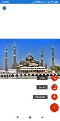 Famous Mosque Wallpapers Free Pics download android App screenshot 6