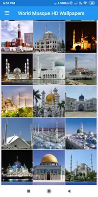 Famous Mosque Wallpapers Free Pics download android App screenshot 7